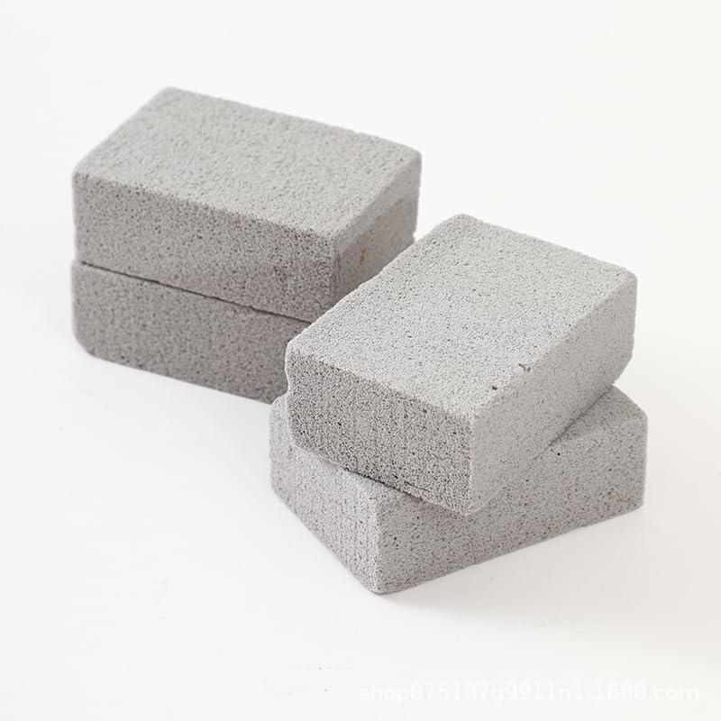 neoefogr Scoring Stones, Scoring Stone for Stove Cleaning, Scoring Stone for Oven Cleaning, Scoring Stones Oven, Heavy Duty Grill Cleaning Brick, Scoring Pumice Stones for Oven (6Pcs)