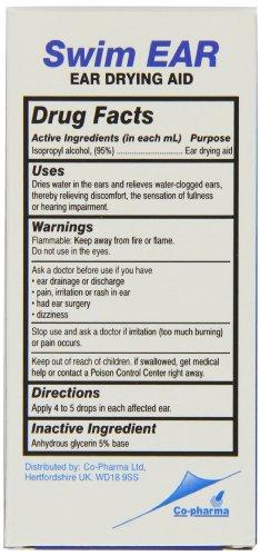 Swim Ear Swim-Ear Ear-Water Drying Aid, 1 fl oz (29.57 ml
