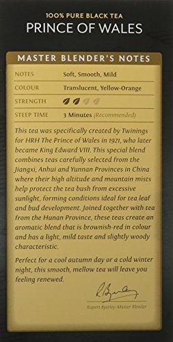 Twinings Twinings of London Prince of Wales Tea Bags, 20 Count