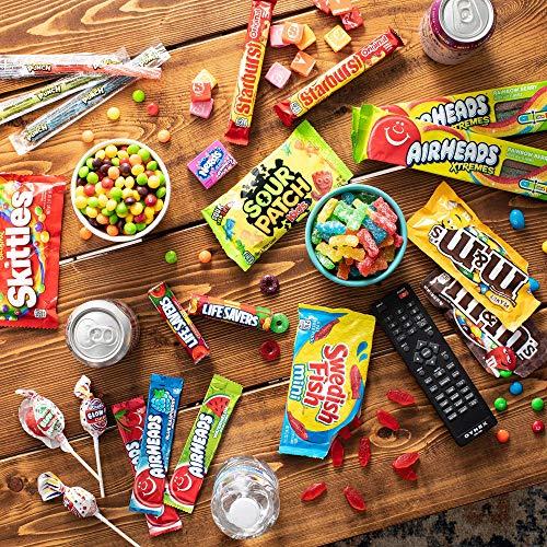 The Care Crate Co. The Care Crate Ultimate Candy Snack Box Care Package ( 40 piece Candy Snacks) Includes 20 Full Size Candies - Starburst, Skittles, Twizzlers & More!