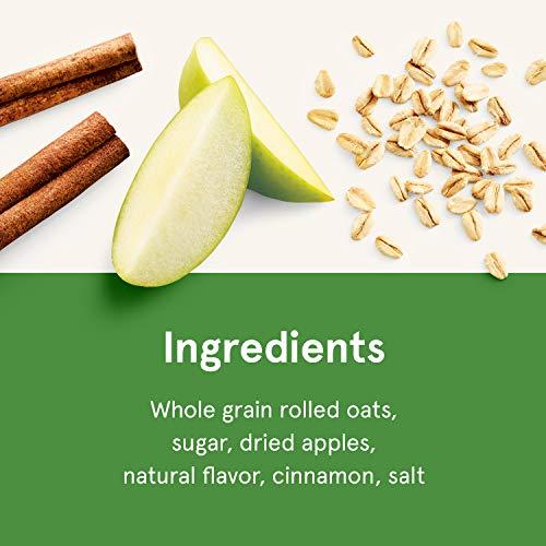 Quaker Quaker Instant Oatmeal, Apples and Cinnamon, Individual Packets (48 Count of 1.51 oz Packets), 72.8 oz