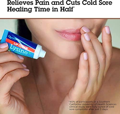 Quantum Research Lip Clear Lysine+ Cold Sore Treatment 0.25 oz