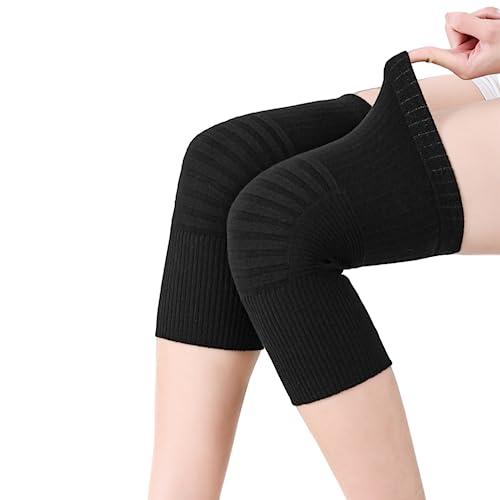 JUMISEE JUMISEE Compression Knee Sleeve for Women Men, Cotton Knee Brace Non-Slip Leg Support for Running Pain Management Arthritis Pain Relief Rheumatism
