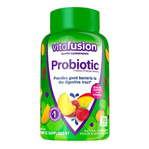 Vitafusion Vitafusion Probiotic and Vitamin C Gummy Supplements, 70 Count and 150 Count