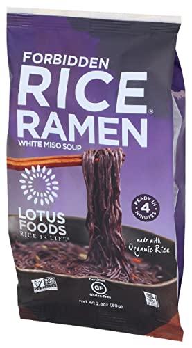 Lotus Foods Lotus Foods Forbidden Rice Ramen with Miso Soup, 2.8 oz