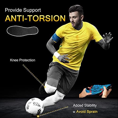 Docarbonfi Carbon Fiber Insoles for Sport, Foot Support Performance Insoles for Athletes-Reduces Shock to Increase Energy Return & Injury-Preventing, Sport Insole fit for Playing Basketball,Soccer,Running, 235mm