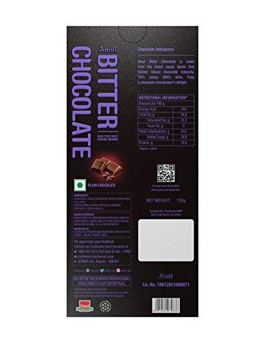 AMUL Amul Bitter Chocolate, 150g