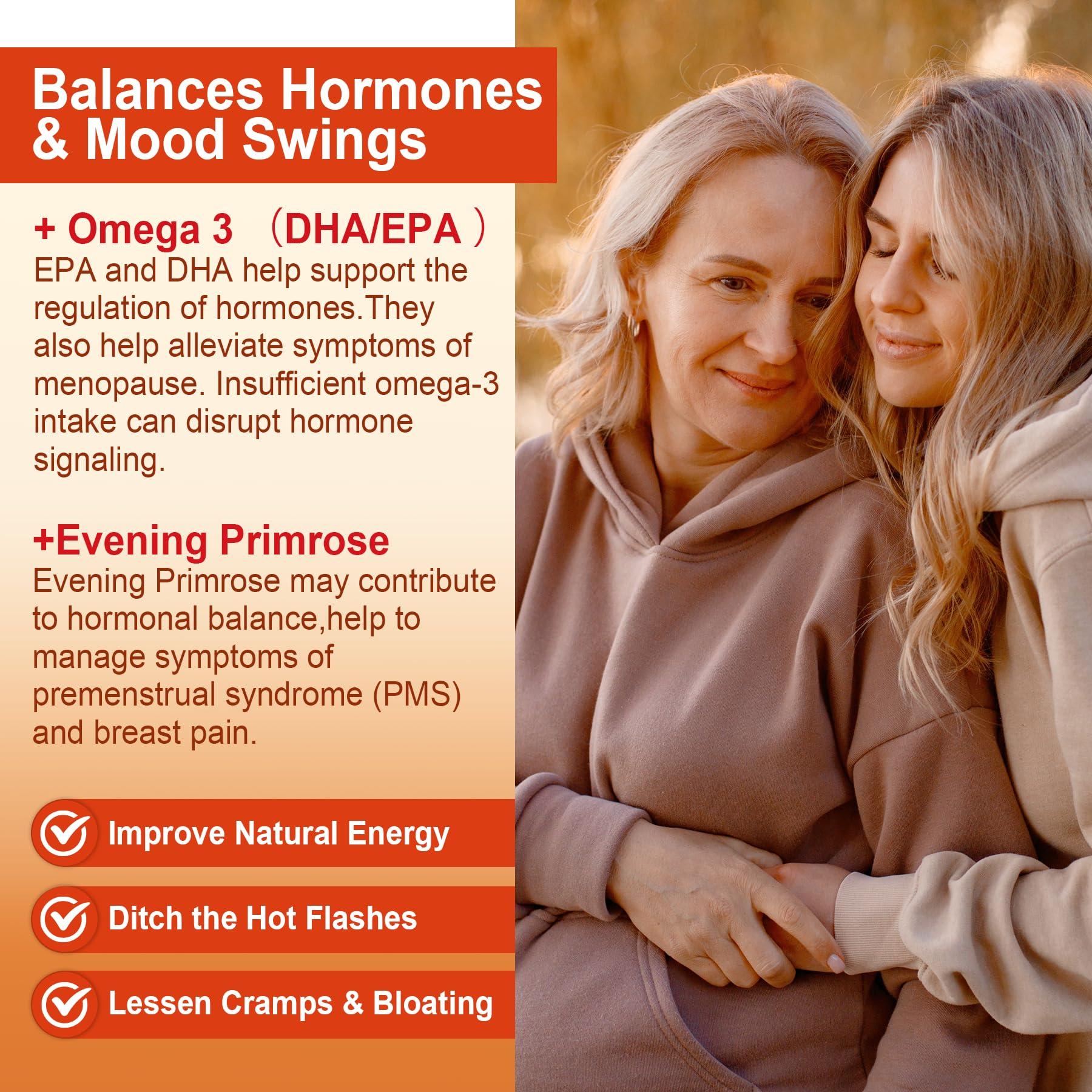 LILICARE Womens Multivitamin Gummies, Sugar-Free Methylated Multivitamins w/D3 + K2, Vegan Omega 3, Algae Calcium, Daily Vitamin A C E B6 B12 Folate, Inositol, Minerals for Energy, Mood, Bone, Hormore, 60 Cts