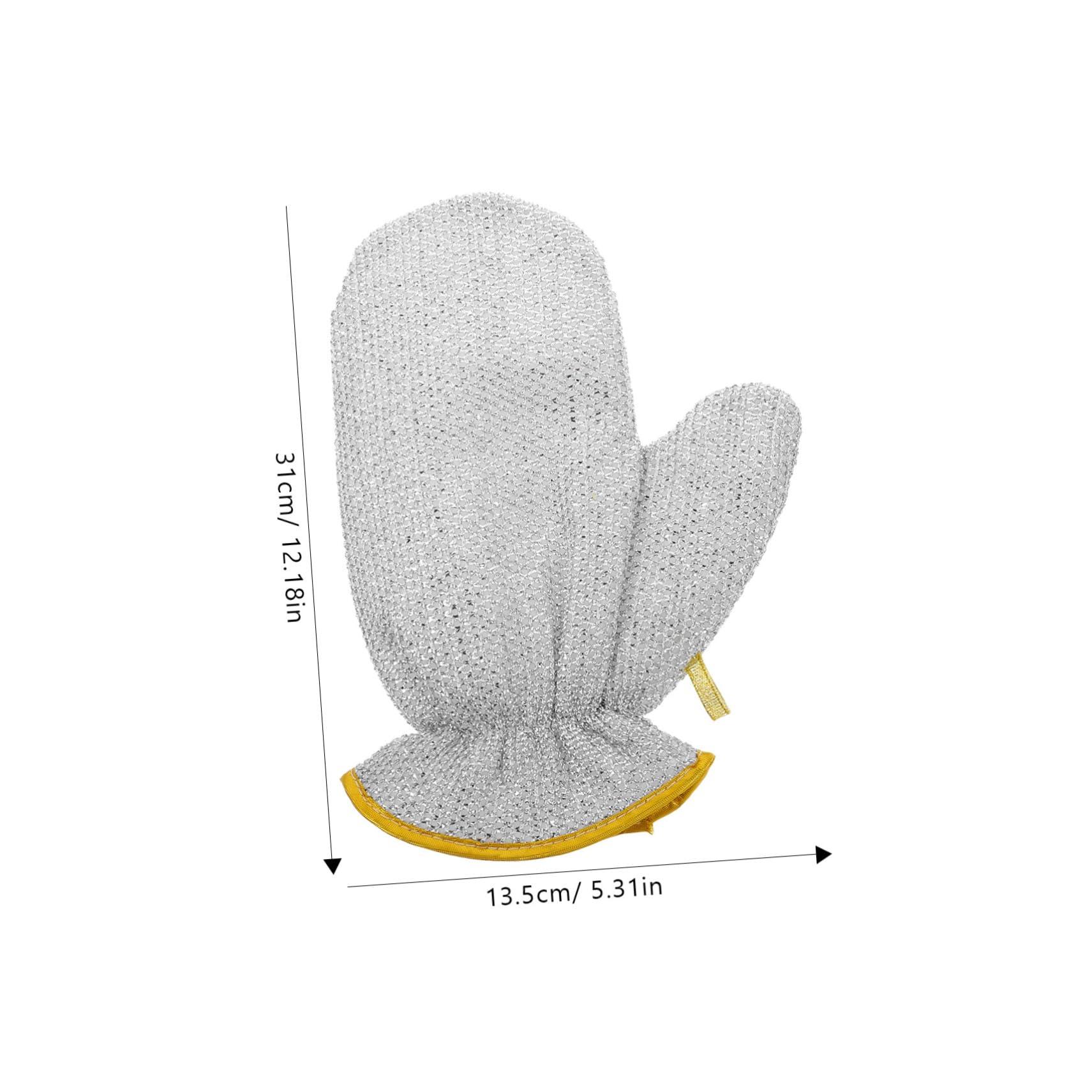 Ipetboom Ipetboom 4 Pcs Dishwashing Gloves Housework Gloves Kitchen Dish-washing Gloves Useful Kitchen Accessories Gloves Useful Gloves Dish Washing Gloves Pvc Kitchen Cleaning Gloves