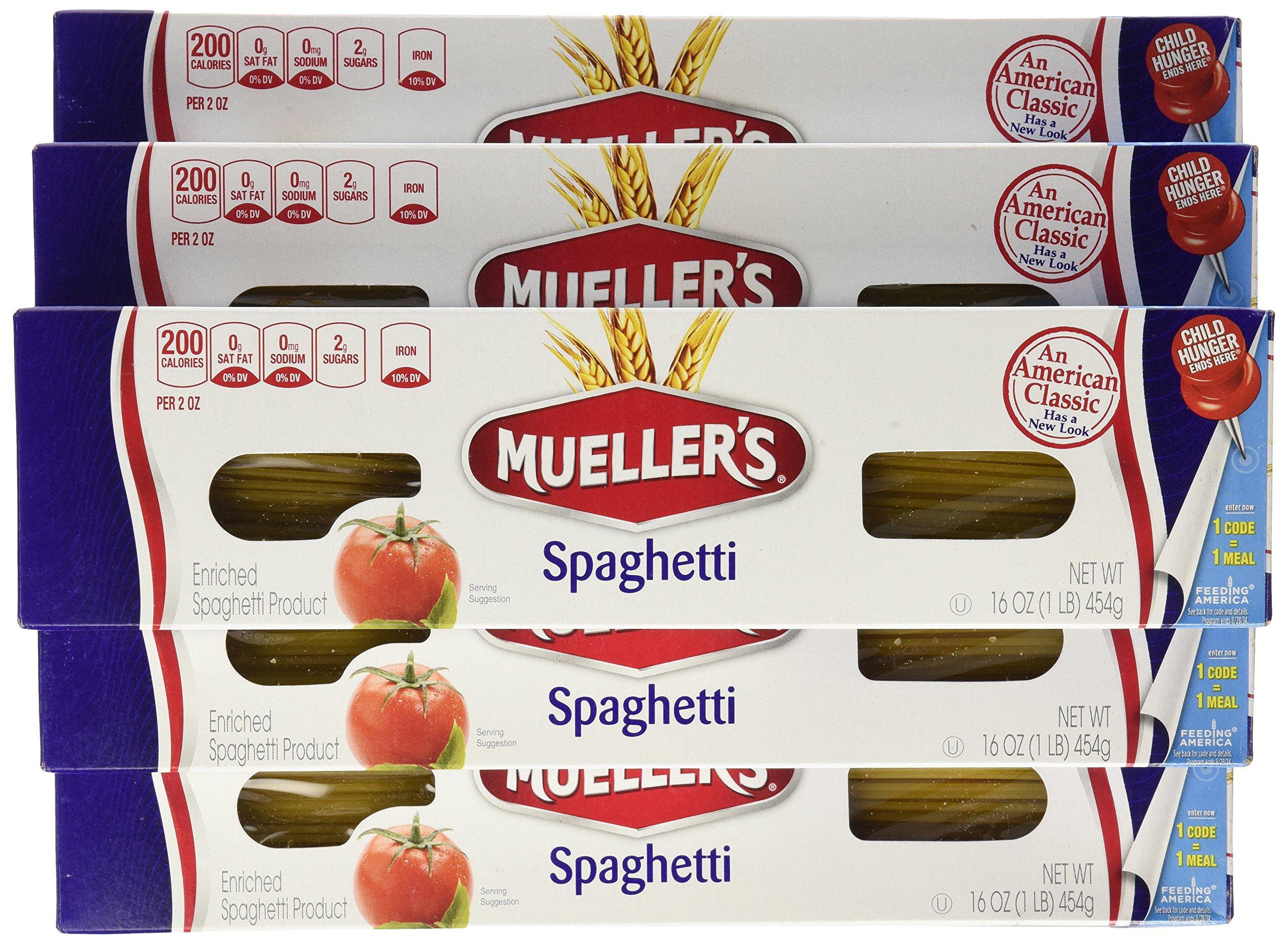 Mueller's Mueller's Spaghetti, 16-Ounce Boxes (Pack of 20)