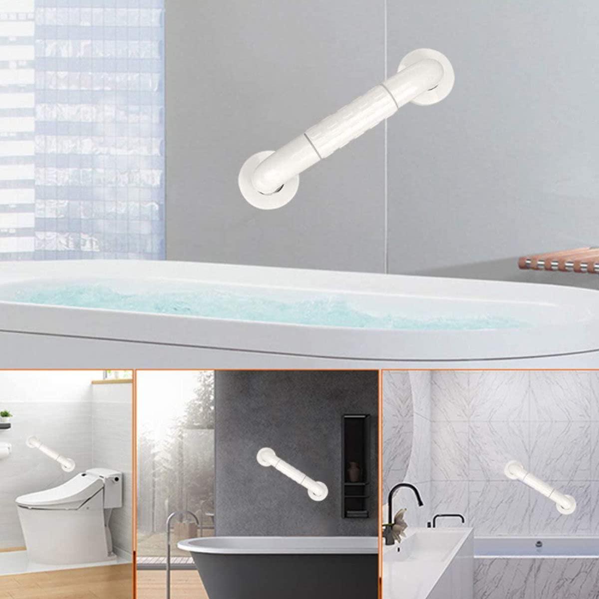 WZFANJIJ WZFANJIJ Shower Handle, Suction Cup Grab Bars for Bathroom, Grab Bars for Bathtubs and Showers - Assist Balance Handrail for Tub - Elderly, Seniors, Handicap, Disabled,Yellow-60cm