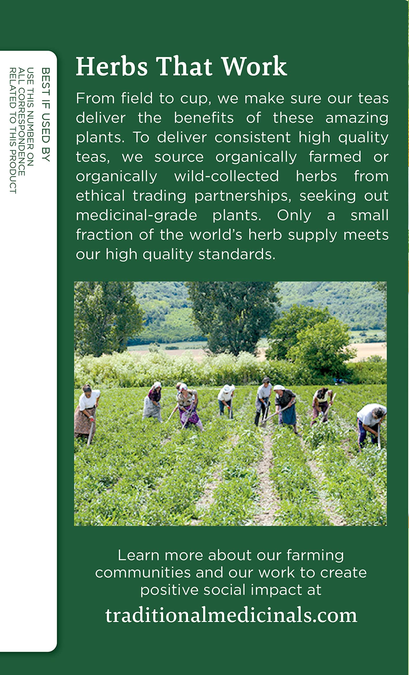 Traditional Medicinals Traditional Medicinals Organic Chamomile Herbal Leaf Tea, 16 Count (Pack of 4)