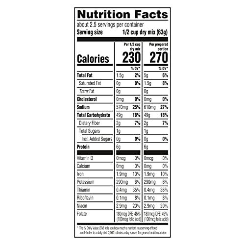 Knorr Knorr Rice Sides For a Tasty Rice Side Dish Chicken Broccoli with Long Grain Rice and Vermicelli Pasta No Artificial Flavors, No Preservatives, No Added MSG, 5.5 Oz, Pack of 12