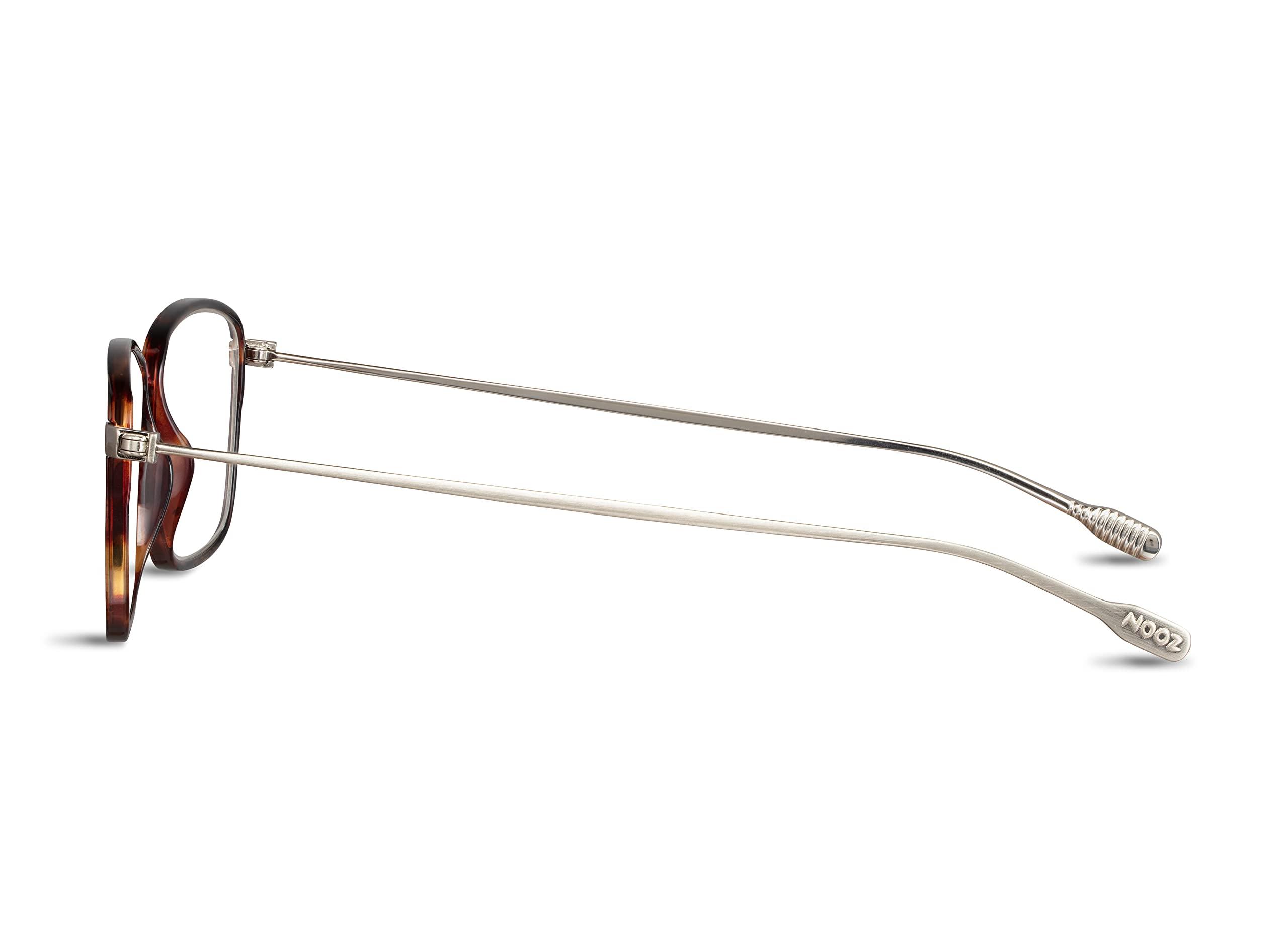 NOOZ NOOZ Optics Reading Glasses - Slim & Lightweight Reading Glasses for Women & Men with Compact Case - FARO DUAL Rectangular