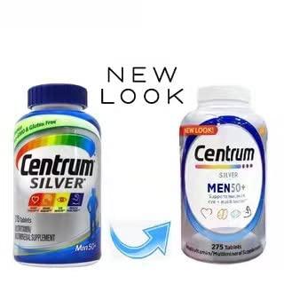 Centrum Centrum Men 50+ Multivitamin Tablet Age 50 and Older 275ct