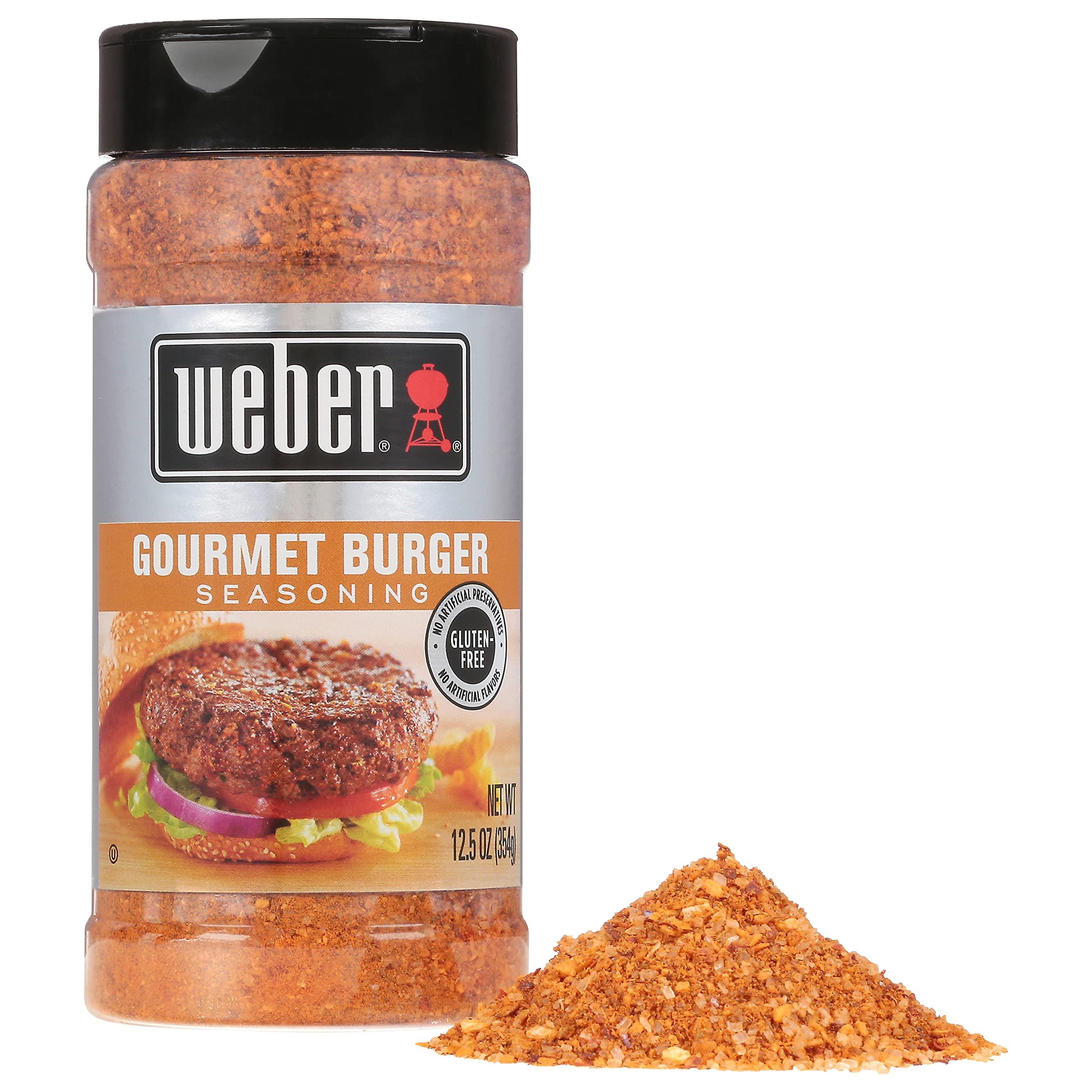 Weber Weber Gourmet Burger Seasoning, 12.5 Ounce Shaker