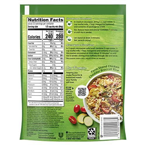 Knorr Knorr Rice Sides Cheddar Broccoli Rice For a Tasty Rice Side Dish No Artificial Flavors or Preservatives 5.7 oz