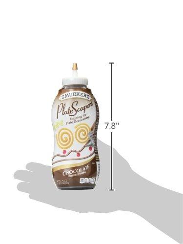 Smucker's Smuckers Plate Scraper, Chocolate, 19.5 Ounce
