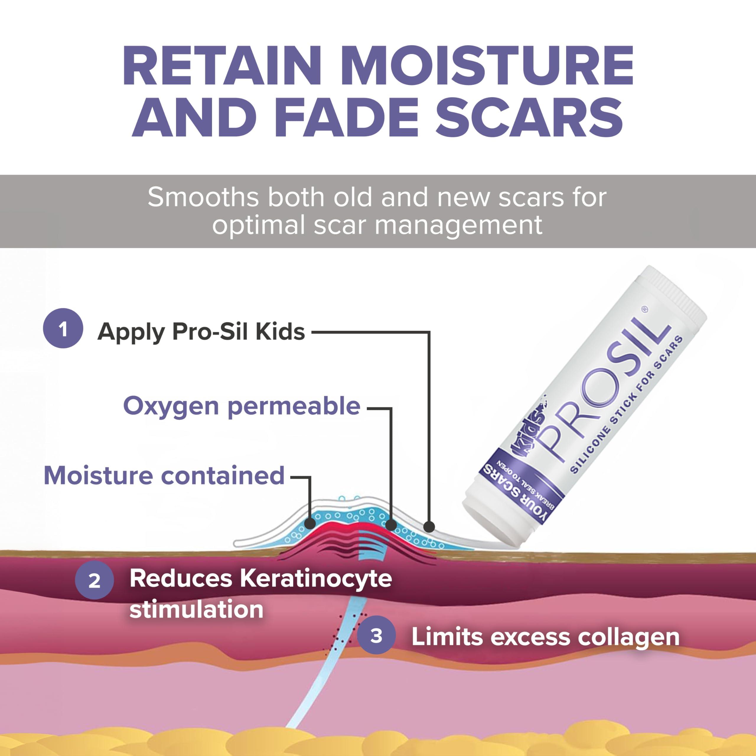 BIODERMIS Kids Pro-Sil 4.25g Silicone Stick for Scars from Biodermis