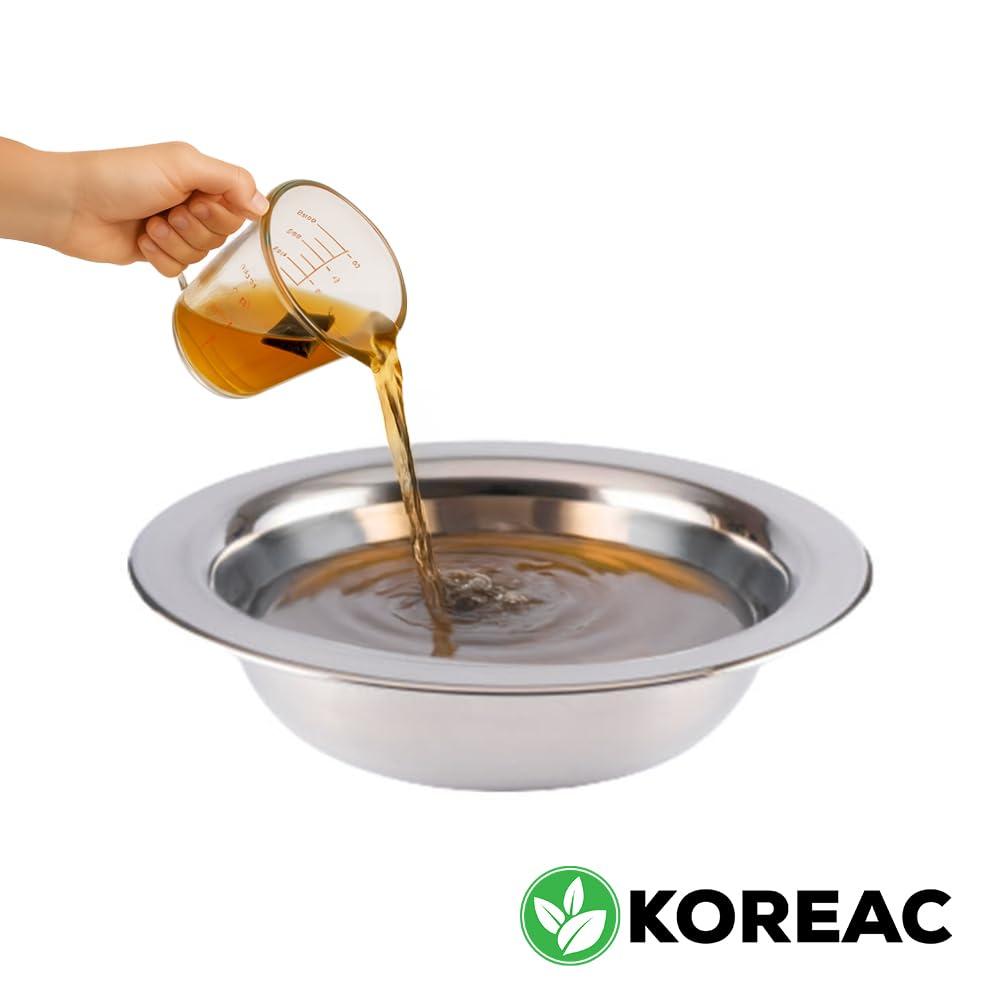 KOREAC KOREAC_ Stainless Sitz Bath Maternity Hemorrhoids Lower Abdominal Coldness Diseases Period Pain