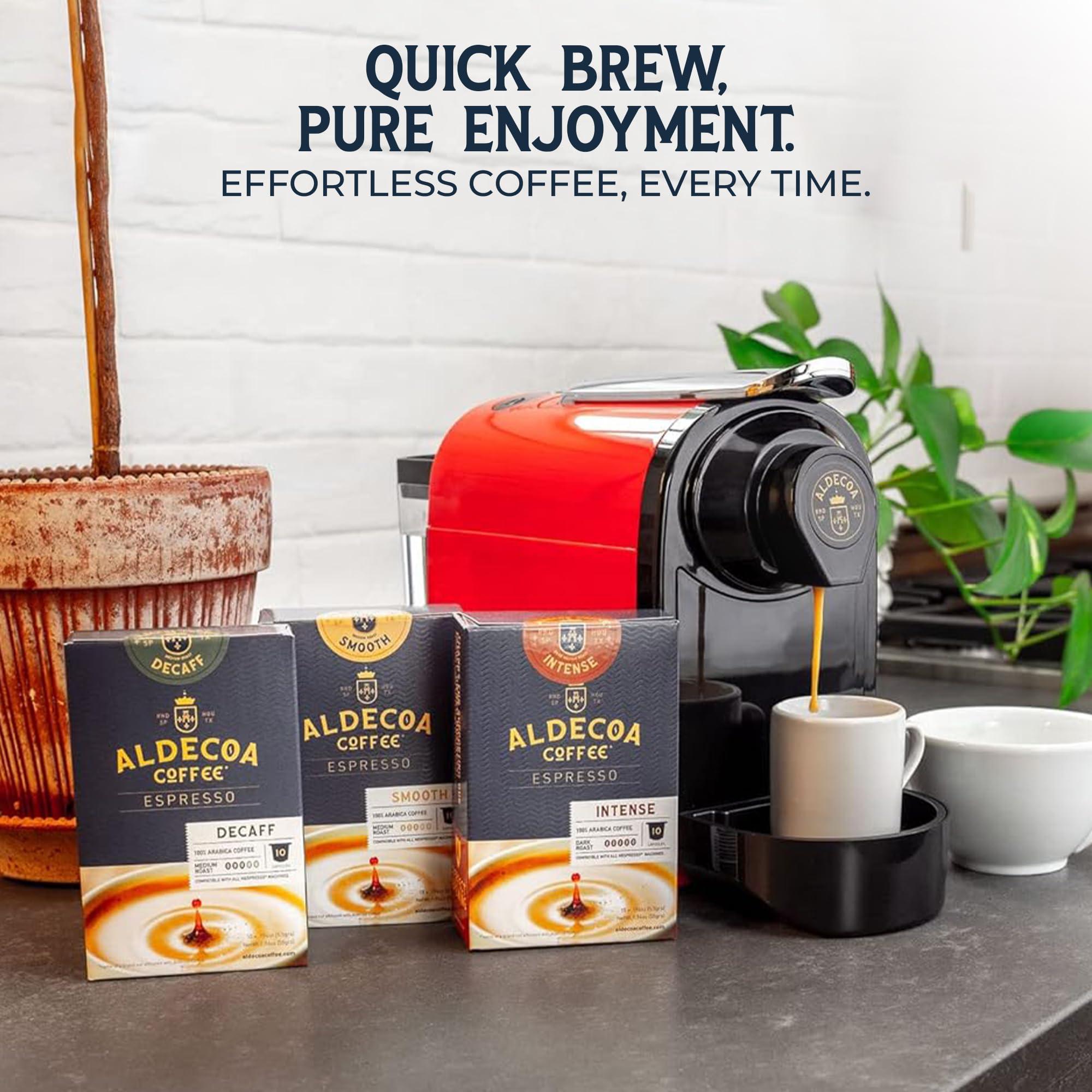 Aldecoa Aldecoa Single Serve Pods Capsules Brazil, 10 Count, Pack of 6