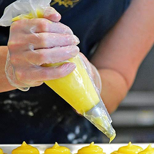 GLOVEPLUS GLOVEPLUS AMMEX Industrial Clear Vinyl Gloves, Latex Free, Powder Free, Food Safe, Disposable, Non-Sterile