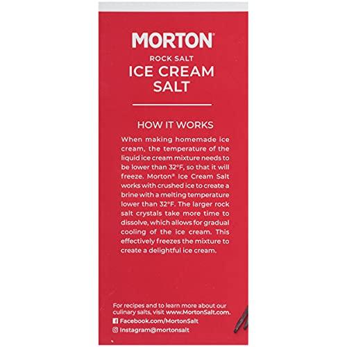 Morton Morton Ice Cream/Rock Salt, 4-Pound (Pack of 8)