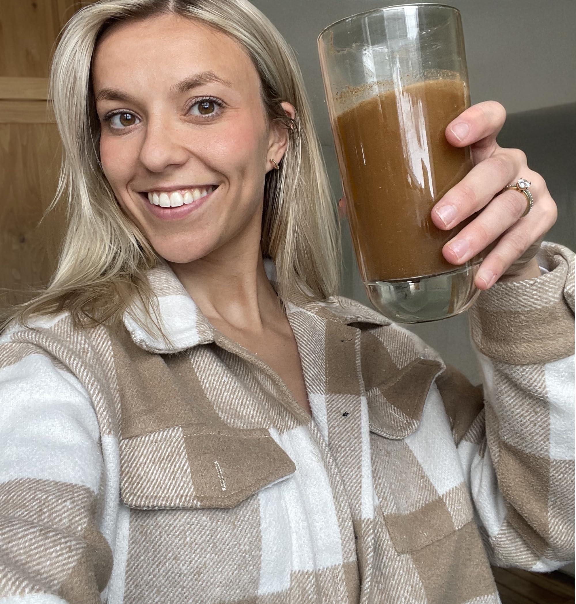 BiOptimizers BiOptimizers Mushroom Breakthrough Drink Salted Caramel : 5 Superfoods Functional Mushrooms Plus Collagen Non-Crash Energy Boosts Focus Gut Health : Powder Lions Mane, Chaga and Reishi (15 Servings)