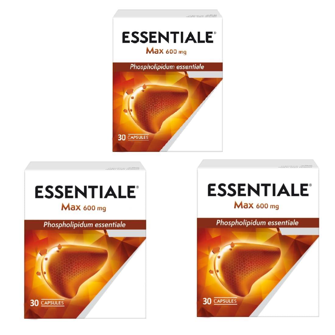 Generic Generic Essentiale Max 600mg 90 Capsules, White