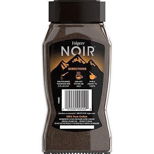 Folgers Noir Golden Dusk Medium Dark Roast Instant Coffee 7
