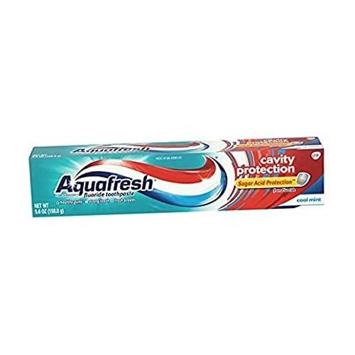 Aqua Fres Aquafresh Cavity Protection Toothpaste Cool Mint 5.6 oz - 10 Pack