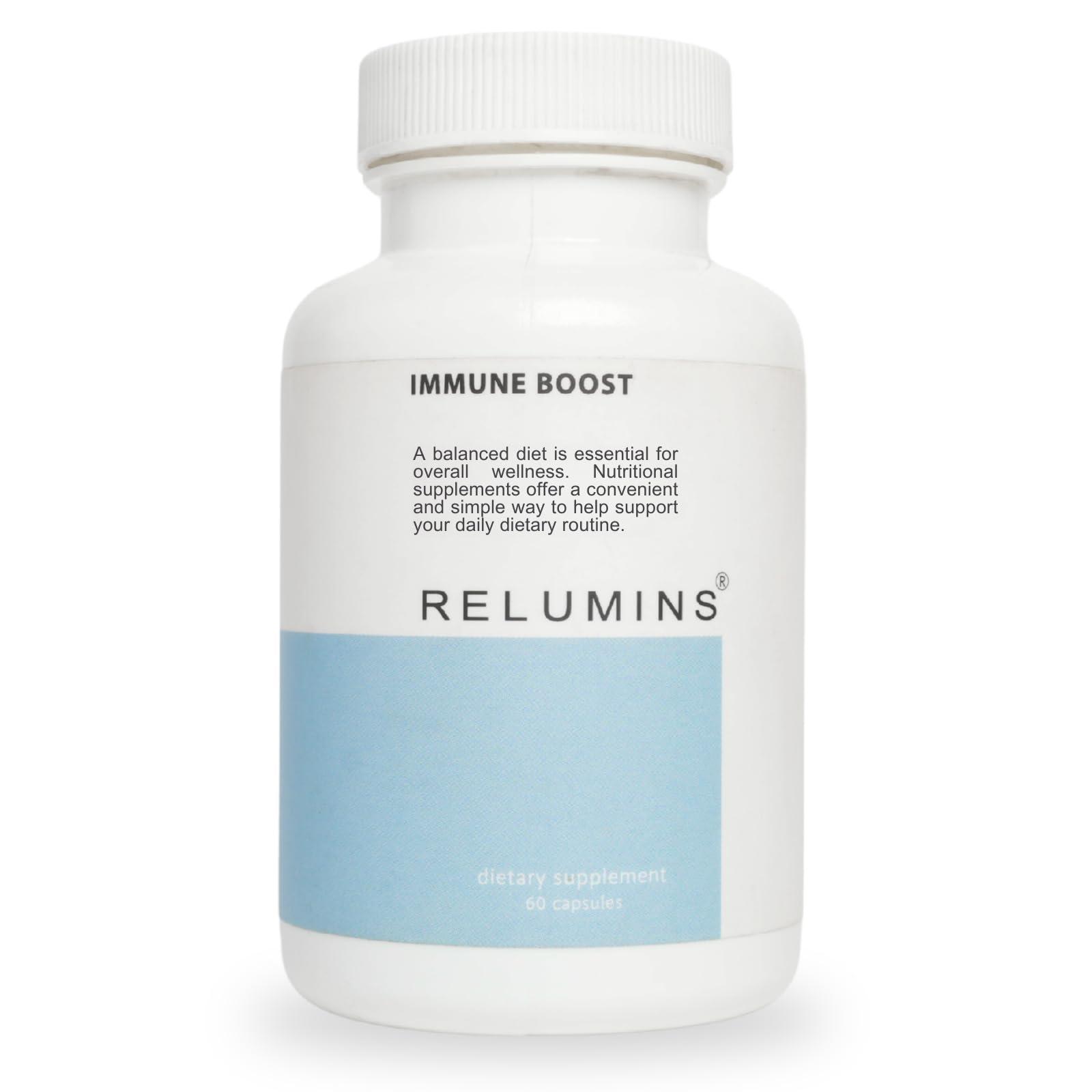 Relumins Relumins Immune Boost - an Original Immune System Support Formula - 60 Capsules