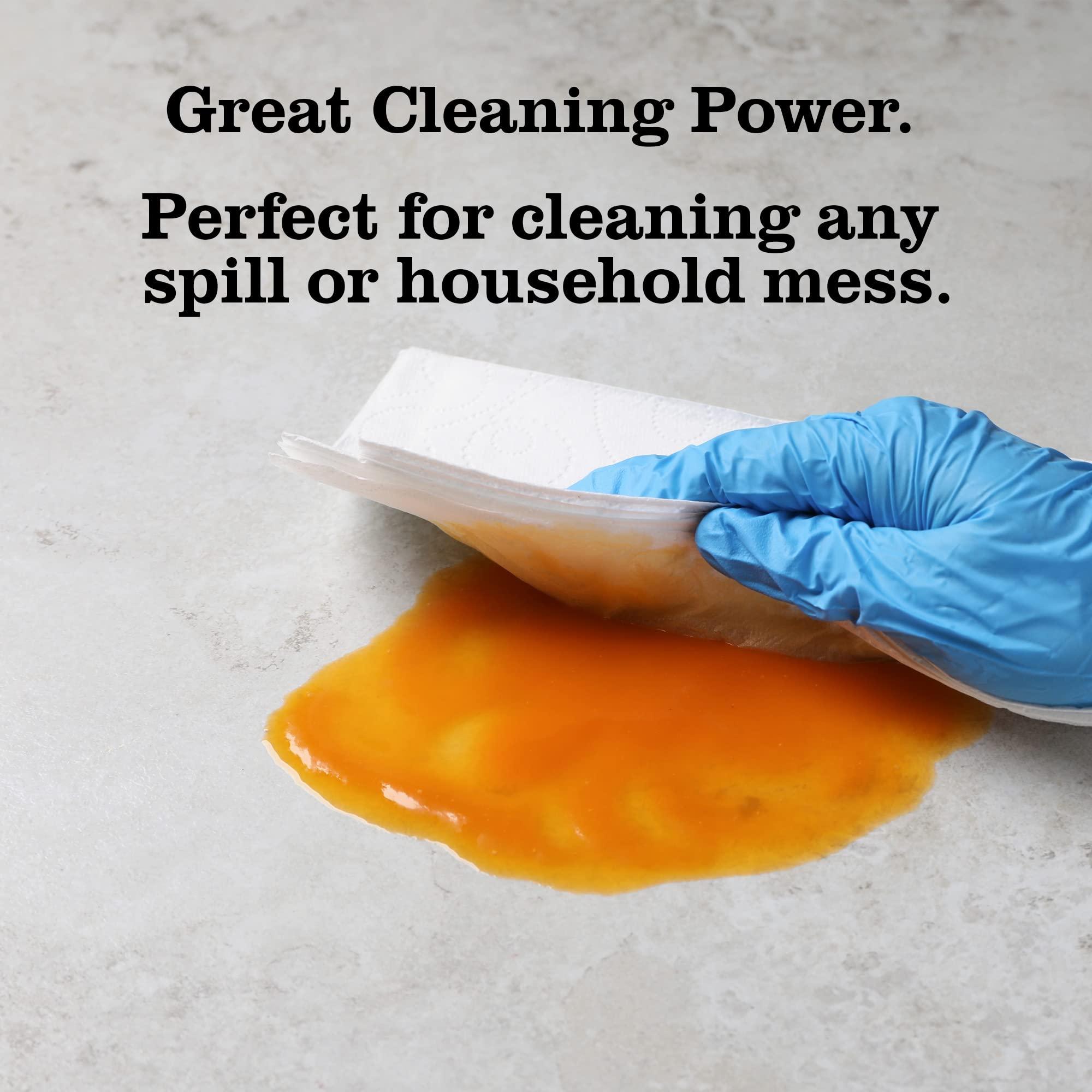 Natural Value Natural Value 100% Recycled Paper Towels, Single Roll 2 ply Quilted Full sized Sheets, 80 Sheets (4 Pack), No Dyes, Ink, Frangrance, No Chlorine Bleach, 80% Post-Consumer Recycled Content