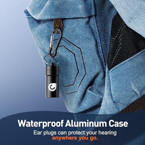 Reure Reure High Fidelity Concert Ear Plugs, Noise Cancelling Silicone Ear Plugs 2 Pairs Great for Concerts Loud Music, Musicians, Motorcycles, Airplanes, Raves, Hearing Protection -20 dB