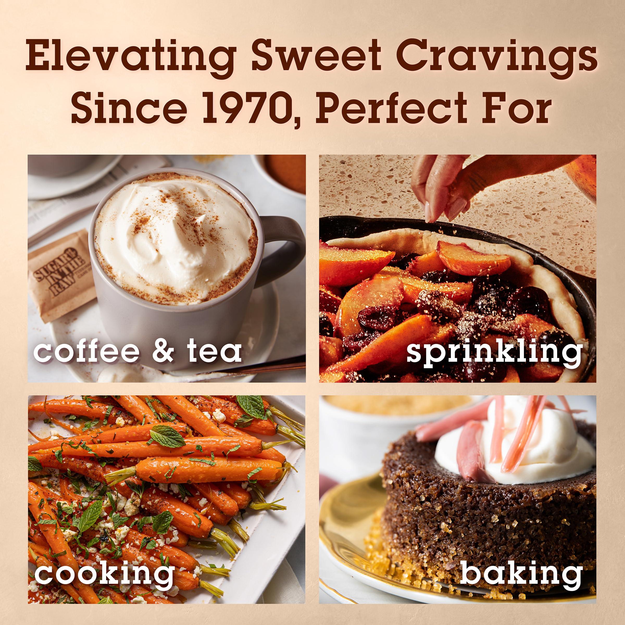 Sugar in the Raw Sugar In The Raw Turbinado Cane Sugar Packets, 25 Ct Box, 12 Pack, Pure, All-Natural Turbinado Sugar, Non-GMO Project Verified, Kosher, Vegan and Gluten Free