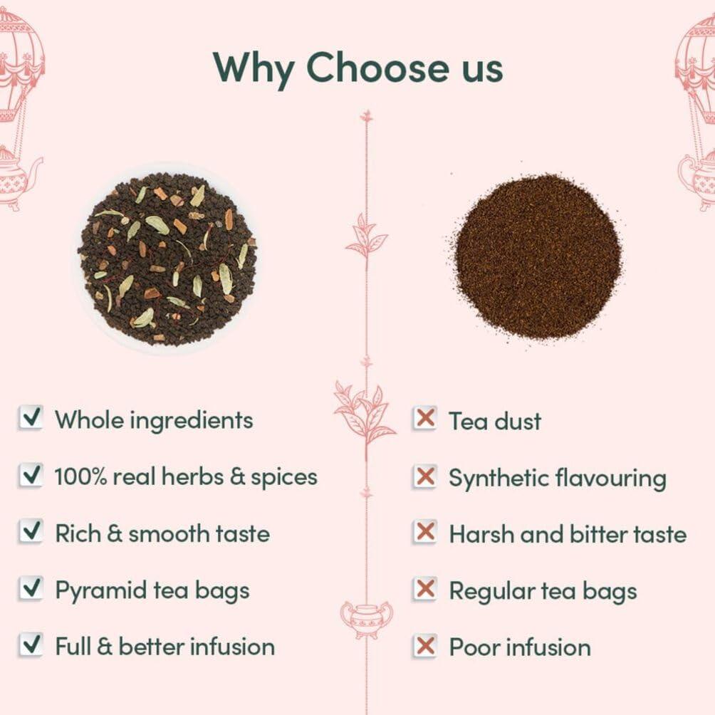 VAHDAM VAHDAM, Luxury Tea Gift Set | 24 Unique Loose Leaf Teas in Tin Caddies - Premium Tea Gift Box | Valentines Day Gifts for Women & Men