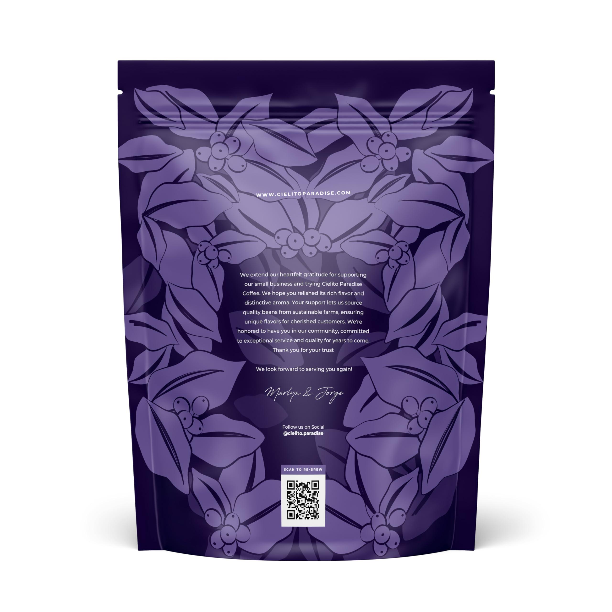 Cielito Paradise Coffee 2 Lb, Fresh Single Origin Unroasted Green Coffee Beans, Specialty Grade From Huila Colombia, Direct Trade (Castillo Varietal)