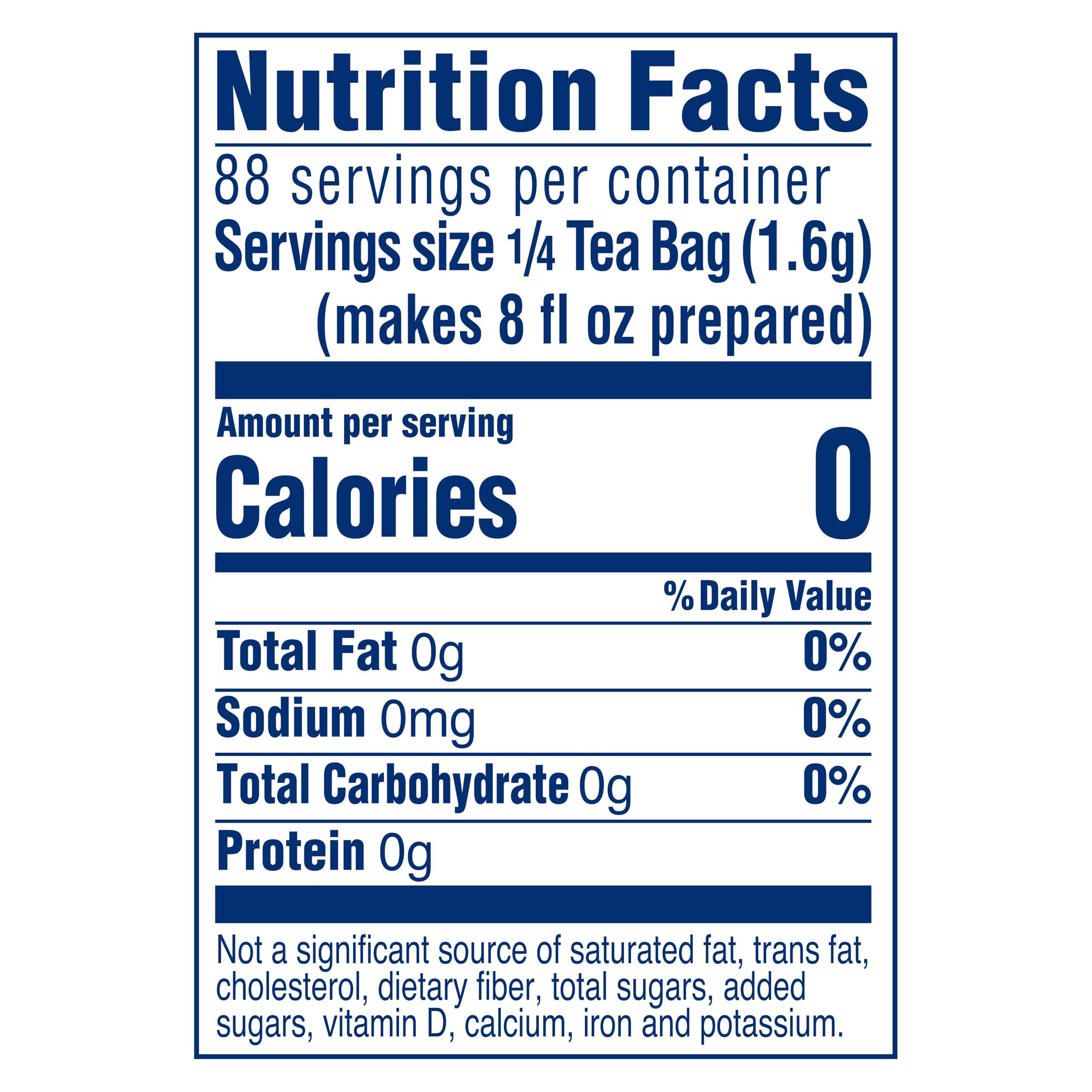 Lipton Lipton Cold Brew Iced Tea Bags, Family Size Iced Tea Bags, 22 Total Tea Bags