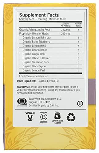 Yogi Tea Yogi Tea Organic Lemon Balm Elderberry Immune Stress Tea, 16 CT