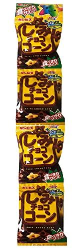 jp Shimi Chocolate Corn Puff Snacks 52g (13g x 4 Bags) (Pack of 5) - MADE IN JAPAN - Limited Stock