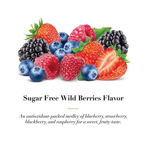 DOOLITTLE Dr. Doolittles Sugar Free Soft Fruit Pastilles for Voice and Throat, Wild Berries Flavor, 2.12 Ounce Tin, Approximately 25 Count Package, 8 Pack