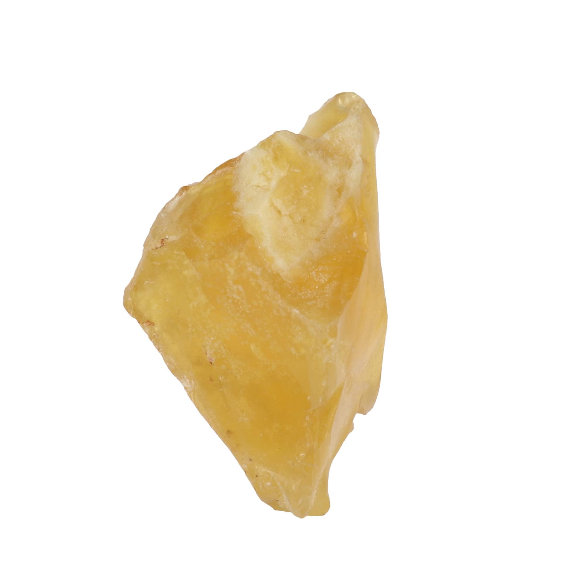 GEMHUB GEMHUB 11 ct Natural Yellow Opal Stone for Healing, Wire Wraping, Jewelry Making Loose Gemstone
