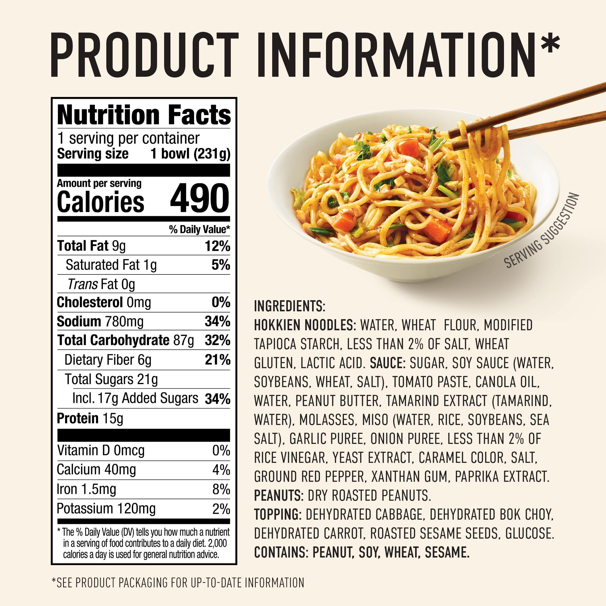 Annie Chun's Annie Chun\'s Pad Thai Noodle Bowl - 6 Pack