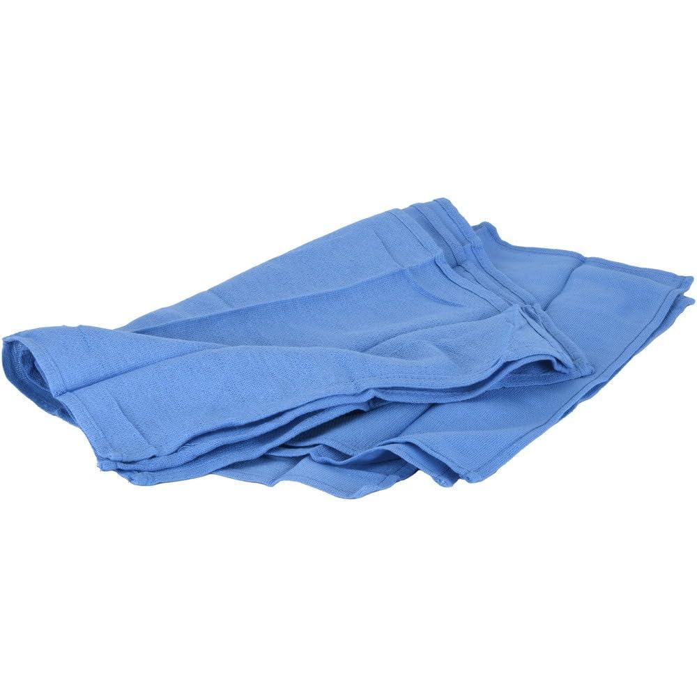 PRO SOURCE PRO SOURCE 5 Lb Box Virgin Surgical Lint-Free Blue Cotton Huck Towels: 16\" x 25\"