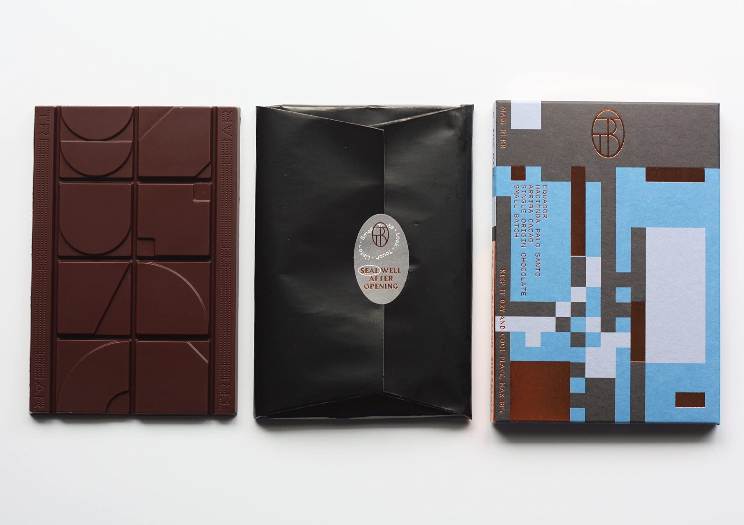 TREE TO BAR Treetobar, 60% Dark Natural Chocolate, K FOOD, handmade, beantobar chocolate, 60g, 2.11oz