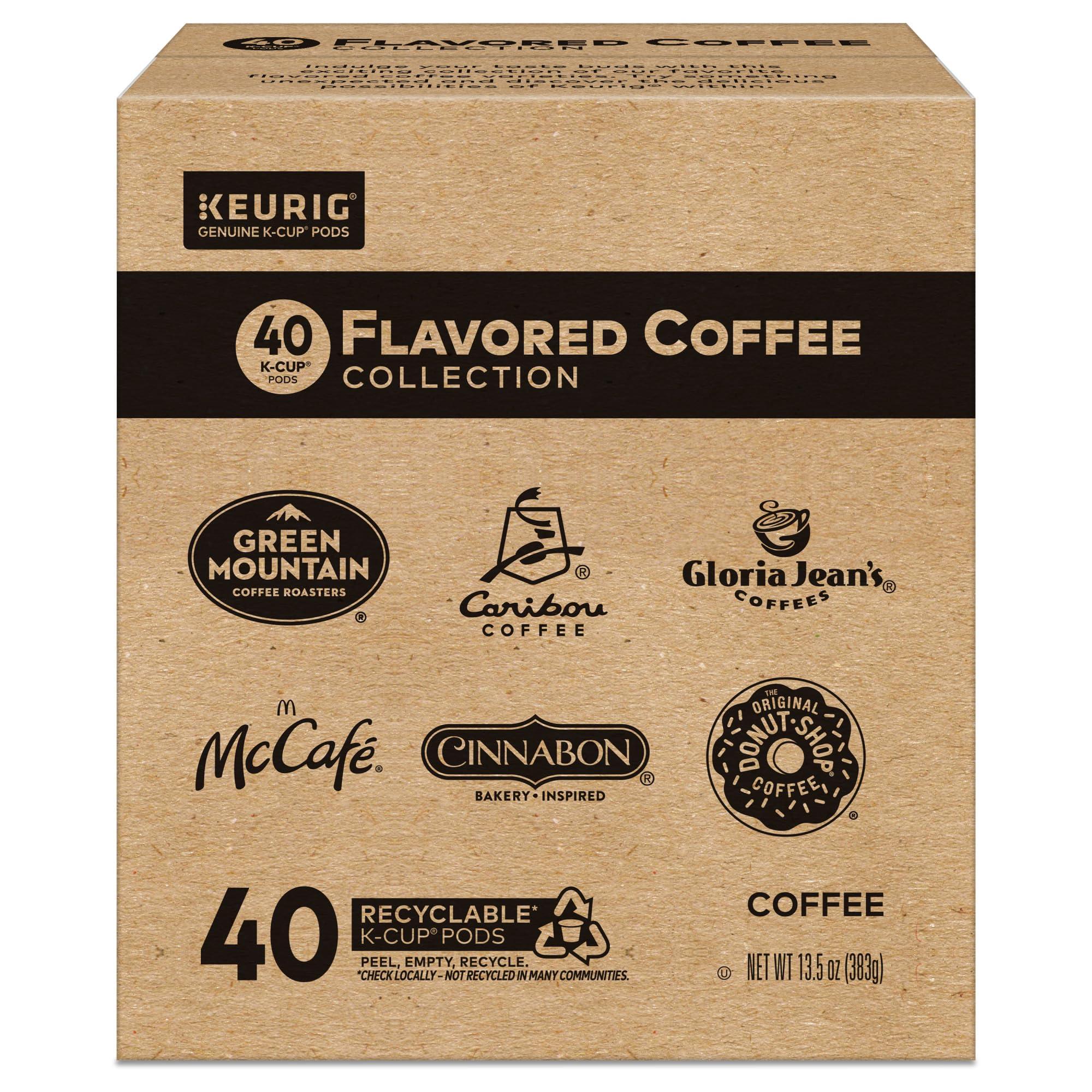 Keurig Keurig Flavored Coffee Variety Pack, Keurig Single Serve K-Cup Pods, 40ct