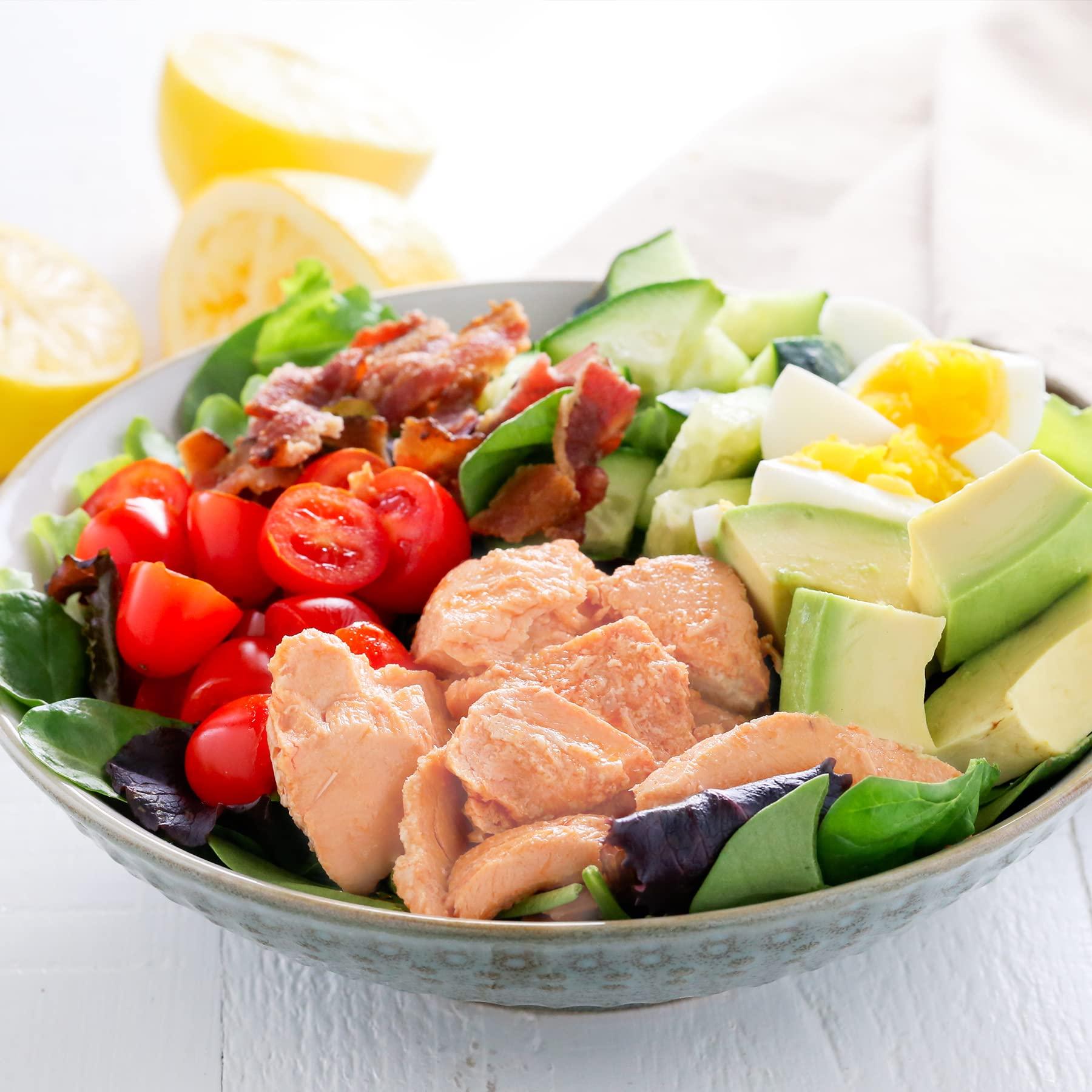 Wild Planet Wild Planet, Wild Pink Salmon, Canned Salmon, Sustainably Wild-Caught, Non-GMO, Kosher 6 Ounce, (Pack of 12)