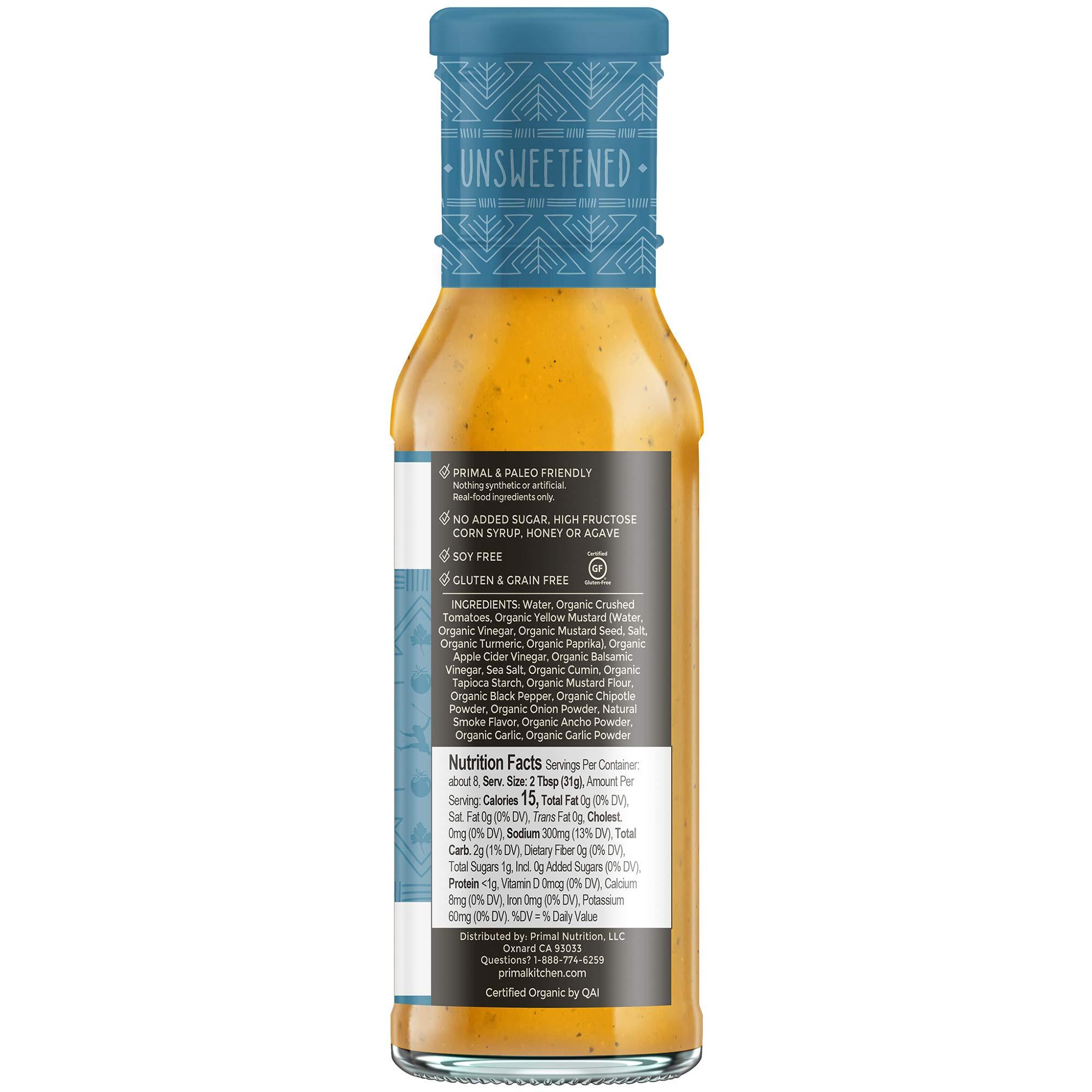 Primal Kitchen Primal Kitchen Organic BBQ Sauce & Steak Sauce 3-Pack, Made with Real Ingredients, No Cane Sugar or Corn Syrup, Includes Classic BBQ, Golden BBQ, and Steak Sauce