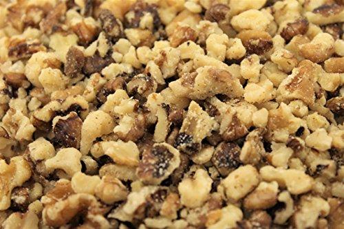 It's Delish Gourmet Chopped Walnuts by It's Delish, 1 lb (16 Oz Bag) - Fresh Raw Unsalted Shelled Chopped Walnut Nuts for Baking Cooking Food Decor and Snacking