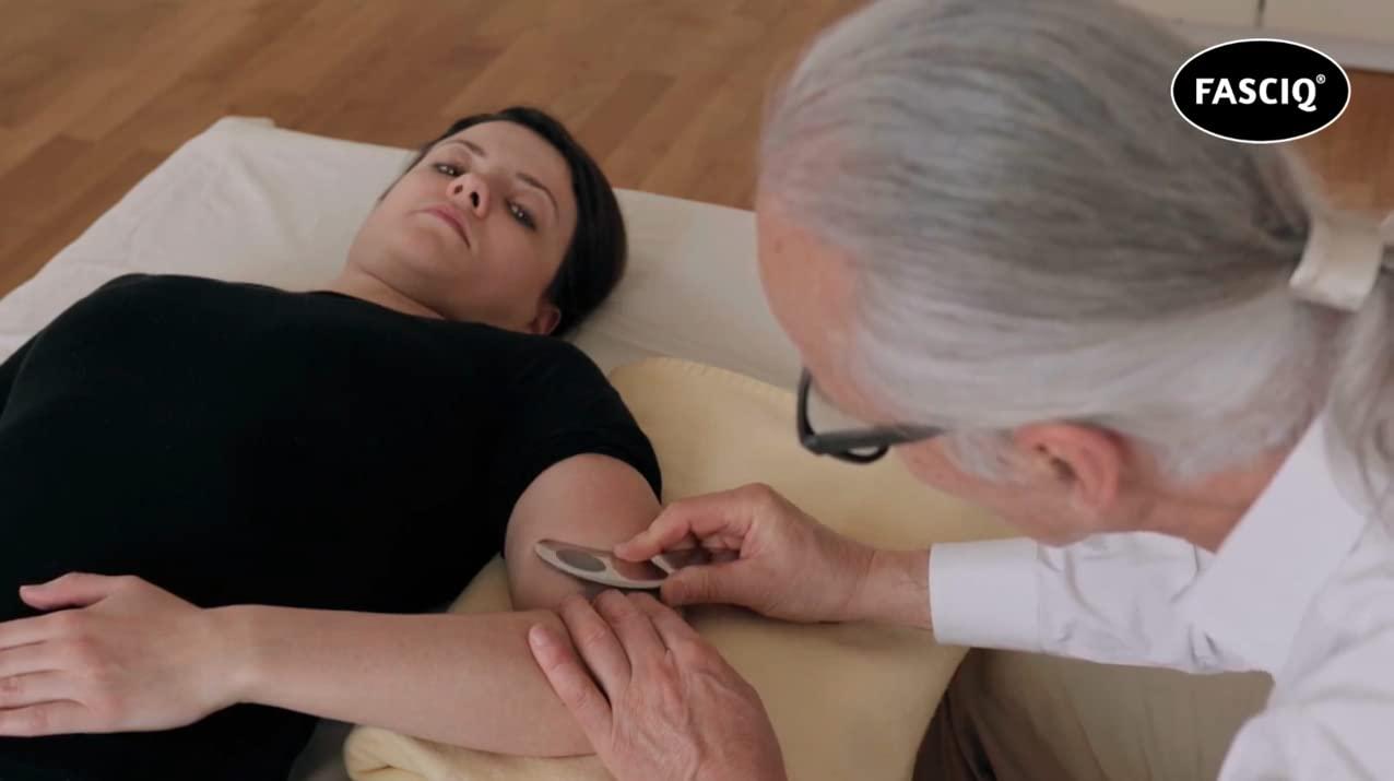FASCIQ FASCIQ | IASTM Tool Wave | Patented Design | Instrument Assisted Soft Tissue Release & Mobilization | Surgical Stainless Steel | Required for Myofascial, Soft, Scar & Deep Tissue Massages & Scraping